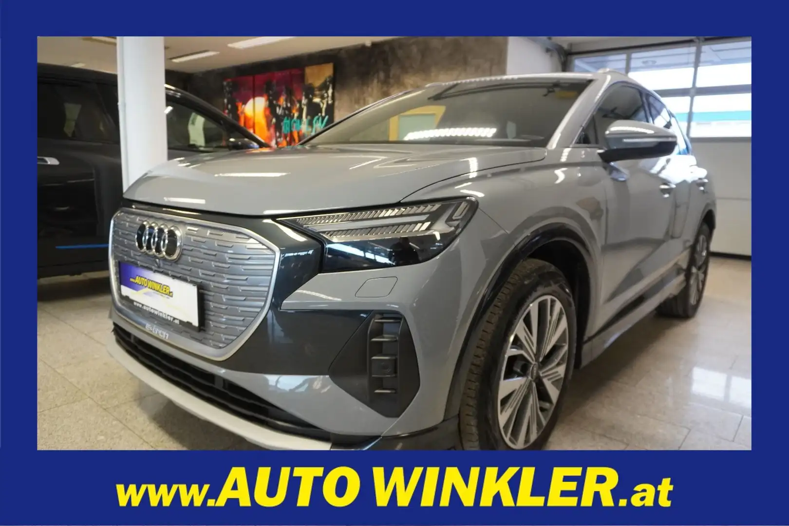 Audi Q4 e-tron 50 quattro 77KWh Matrix LED/Navi Grau - 1