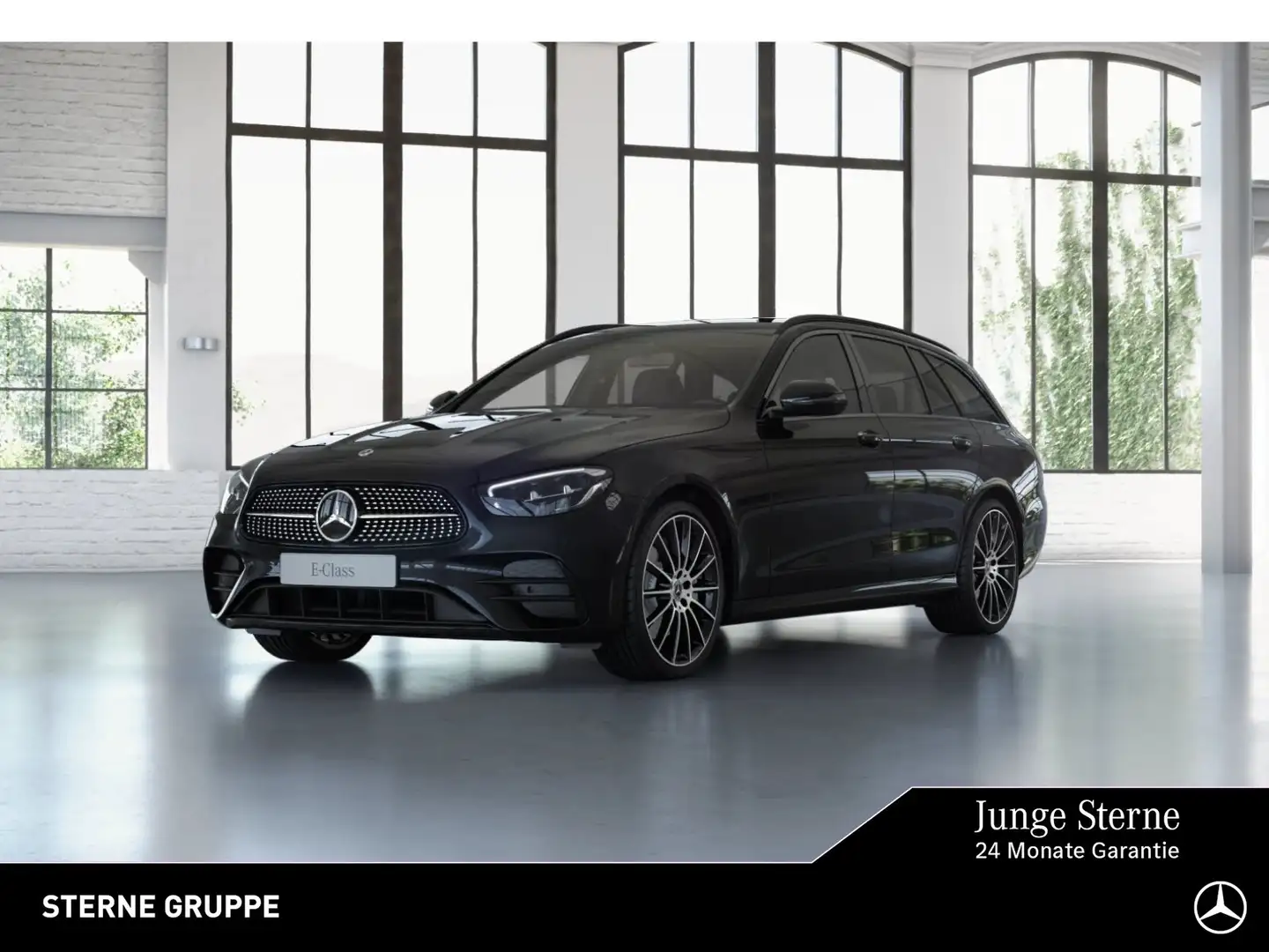 Mercedes-Benz E 400 E 400 d T 4M AMG Night Distron HUD Kam Memo 20" Schwarz - 1