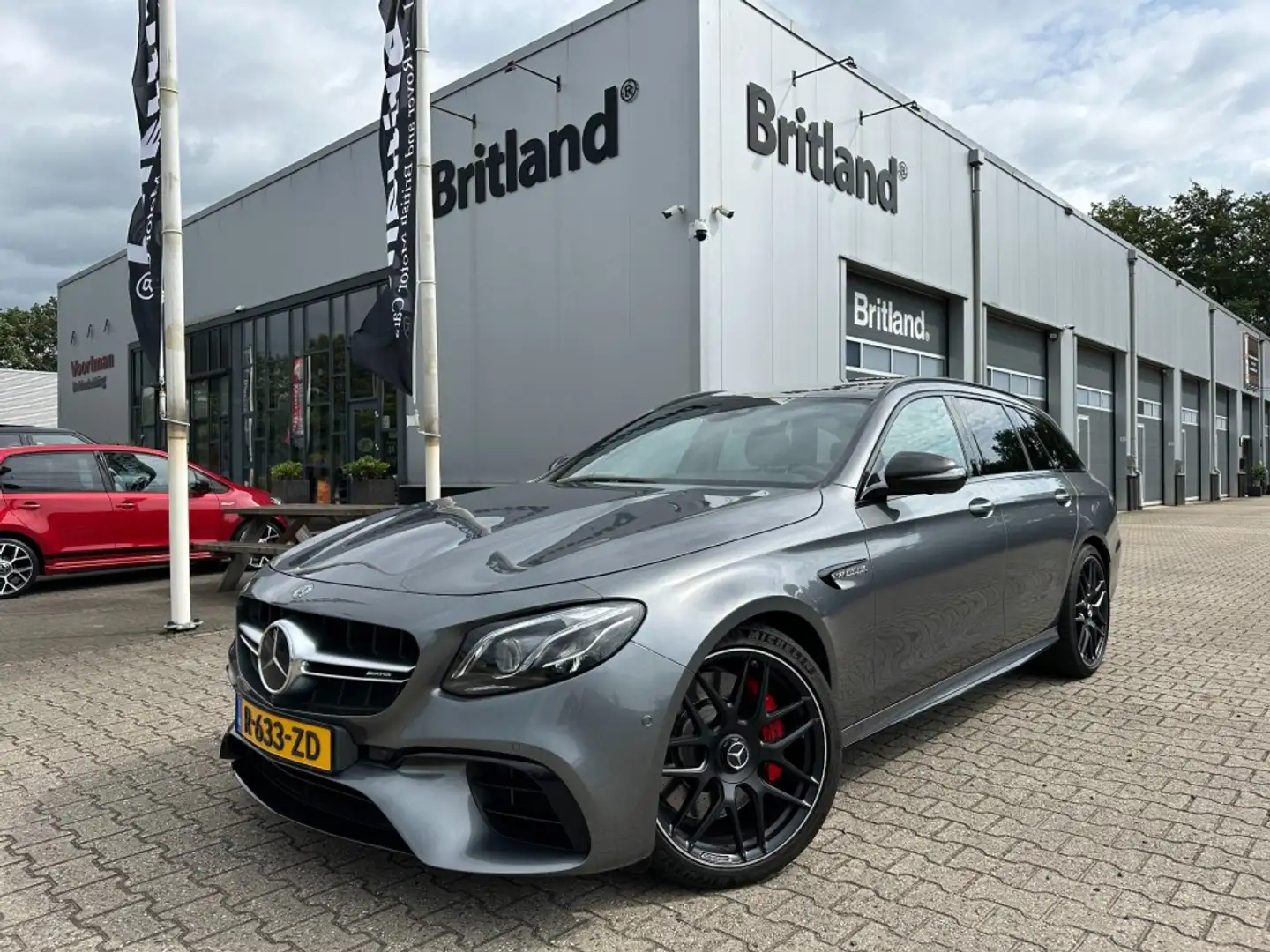 Mercedes-Benz E 63 AMG 63 S AMG 612PK 4matic bj2018 *Pano *Adaptive *Leer Gri - 1