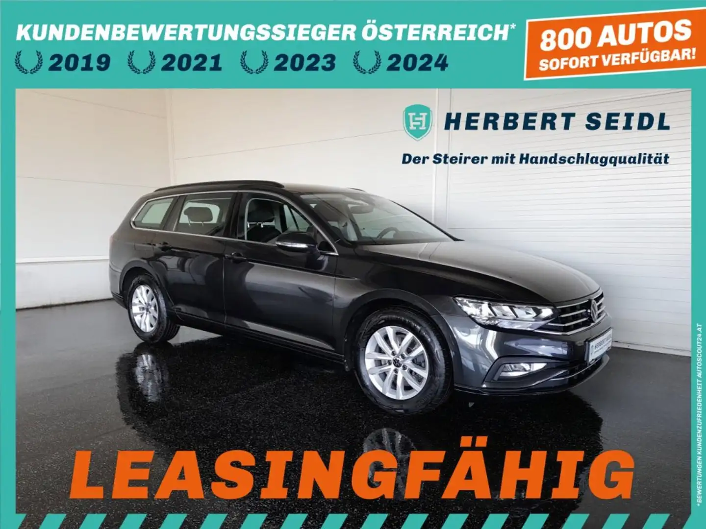 Volkswagen Passat Variant BUSINESS 2,0 TDI DSG *LED / NAVI / ACC / KAMERA / SPORTMASSAGESITZ / VERKEHRSZEICHEN- & SPURHALTEASSIST* Grau - 1
