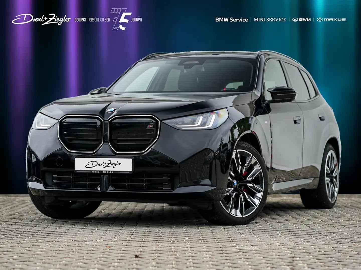 BMW X3 M M SportPRO 21" AHK ACC StdHz Sitzlüft 360° Schwarz - 1