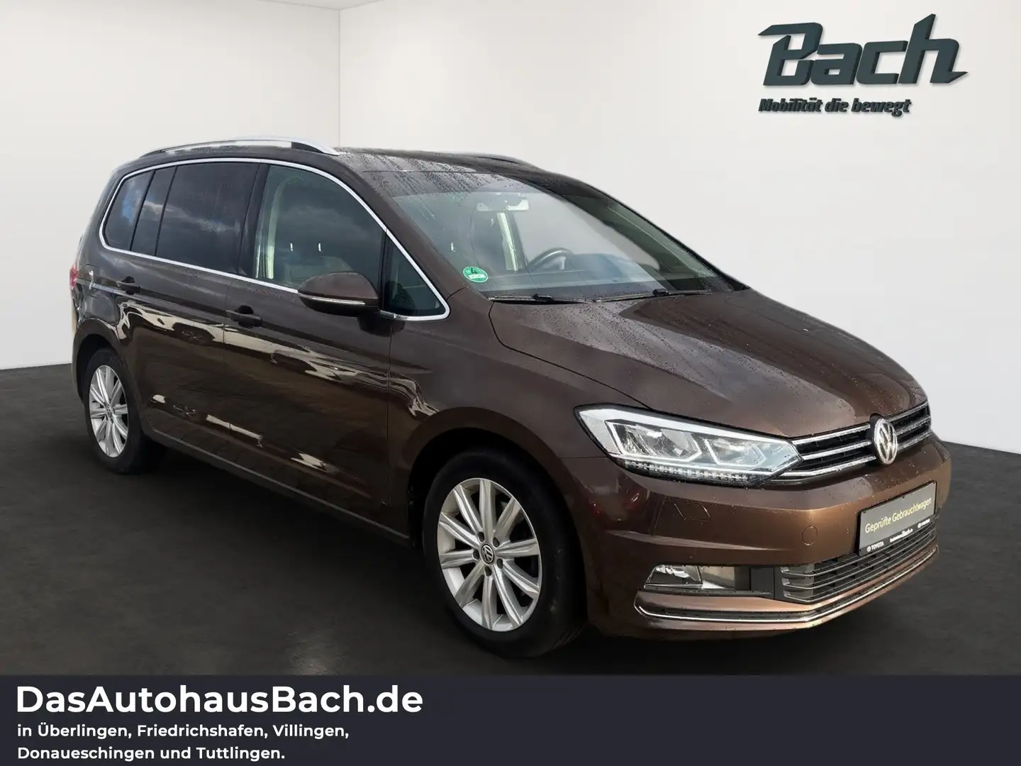 Volkswagen Touran 2.0 TDI BMT/Start-Stopp. Highline Brun - 2
