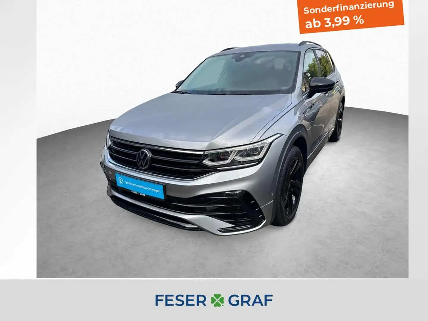 Volkswagen Tiguan Allspace R-Line 2.0l TSI 4Motion 7-DSG KAMERA AHK HEAD-UP Argent - 1
