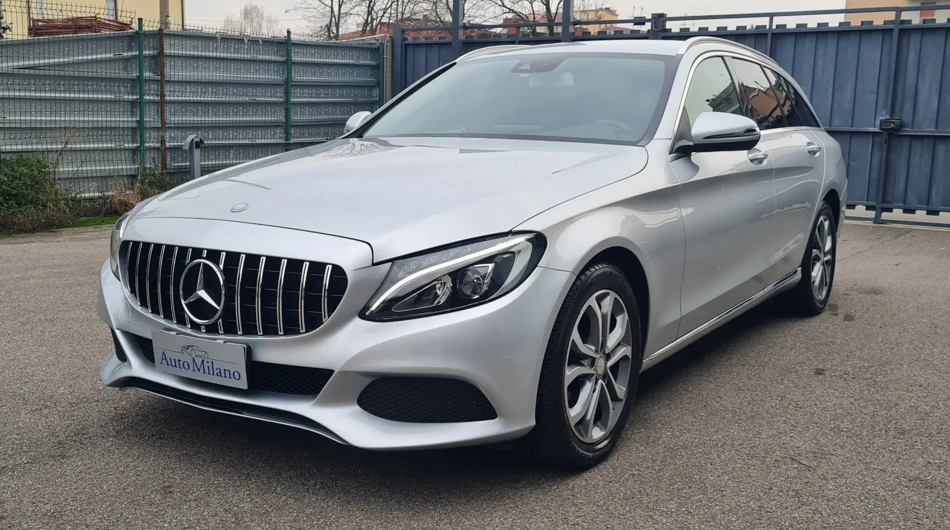 Mercedes-Benz C 200 SW d (bt) Sport auto Argento - 1