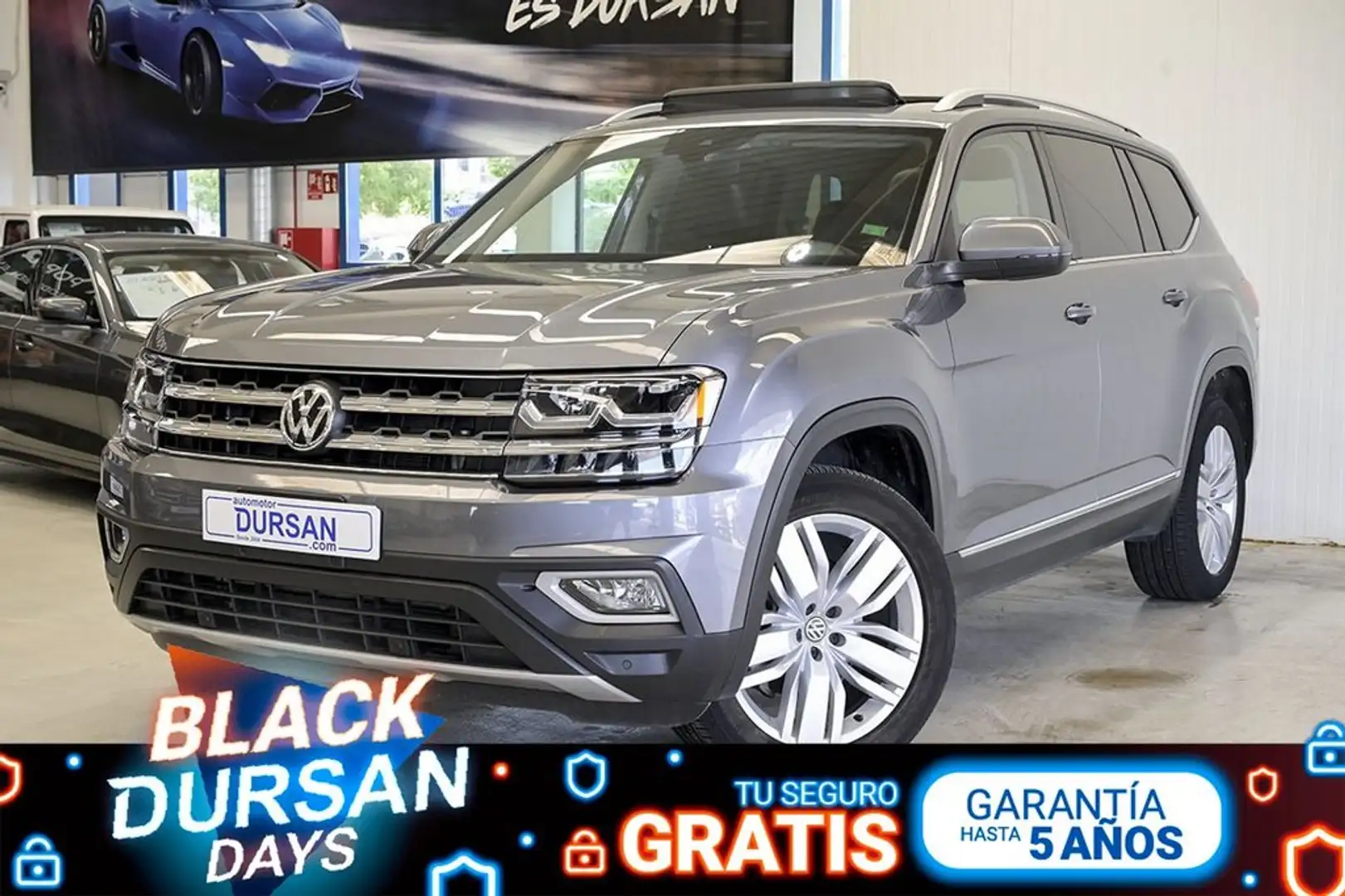 Volkswagen Touareg ATLAS 3.6 V6 SEL 276CV Grijs - 1