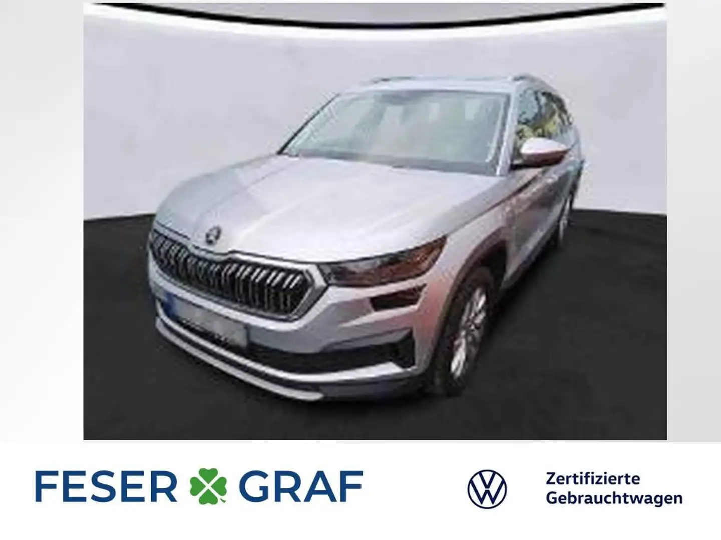 Skoda Kodiaq Style 2.0 TDI DSG APP Pano AHK LED SiHz Silber - 1