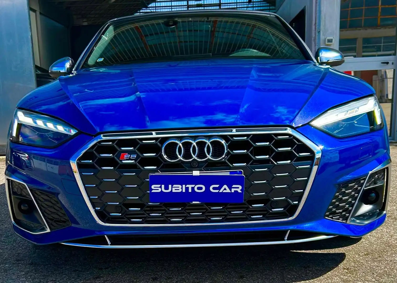 Audi S5 S5 Cabrio 3.0 tfsi quattro 354cv tiptronic Bleu - 1