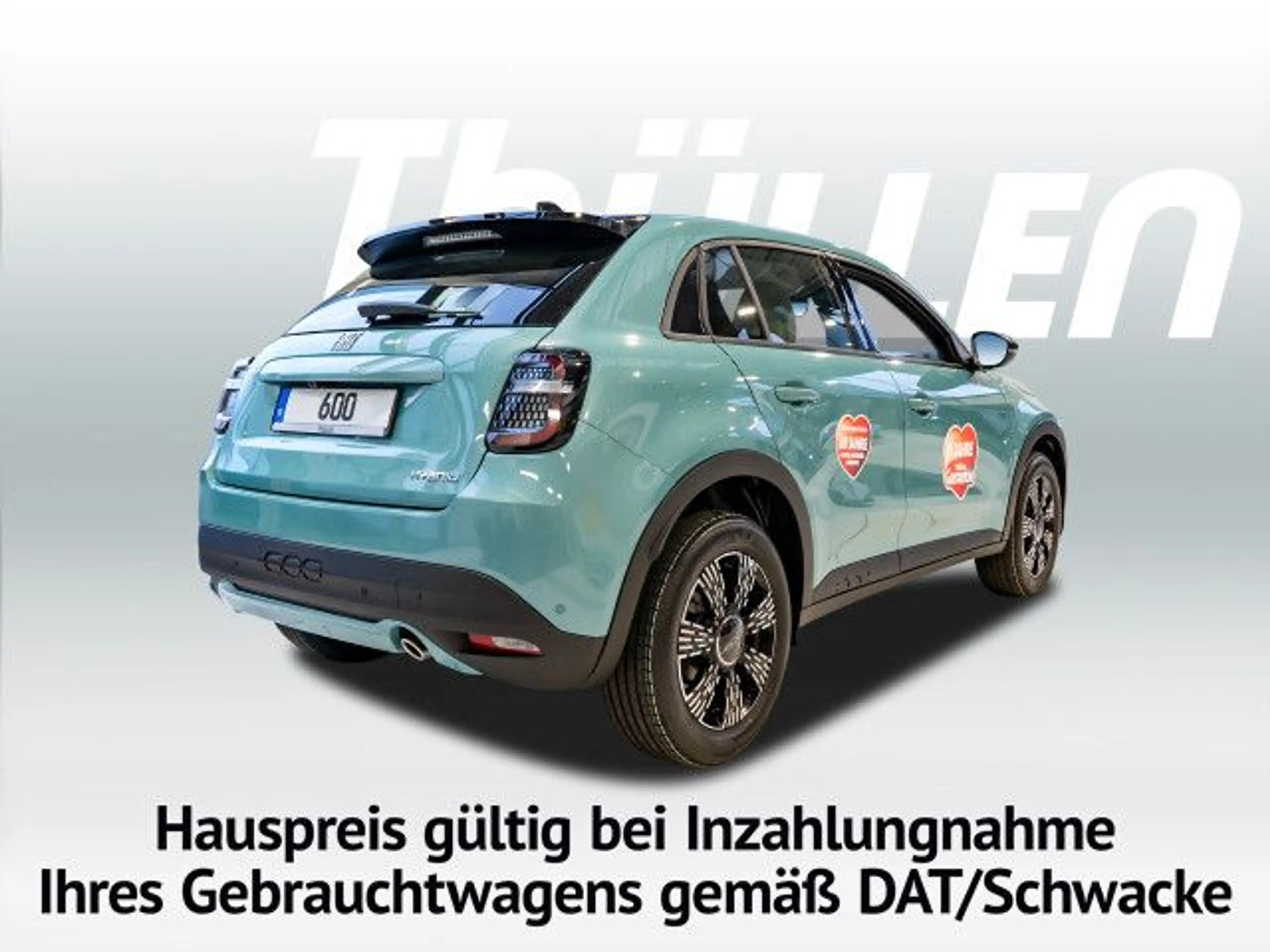 Fiat 600 Icon 1.2 T3 MHEV Bluetooth Navi LED Klima — photo 2