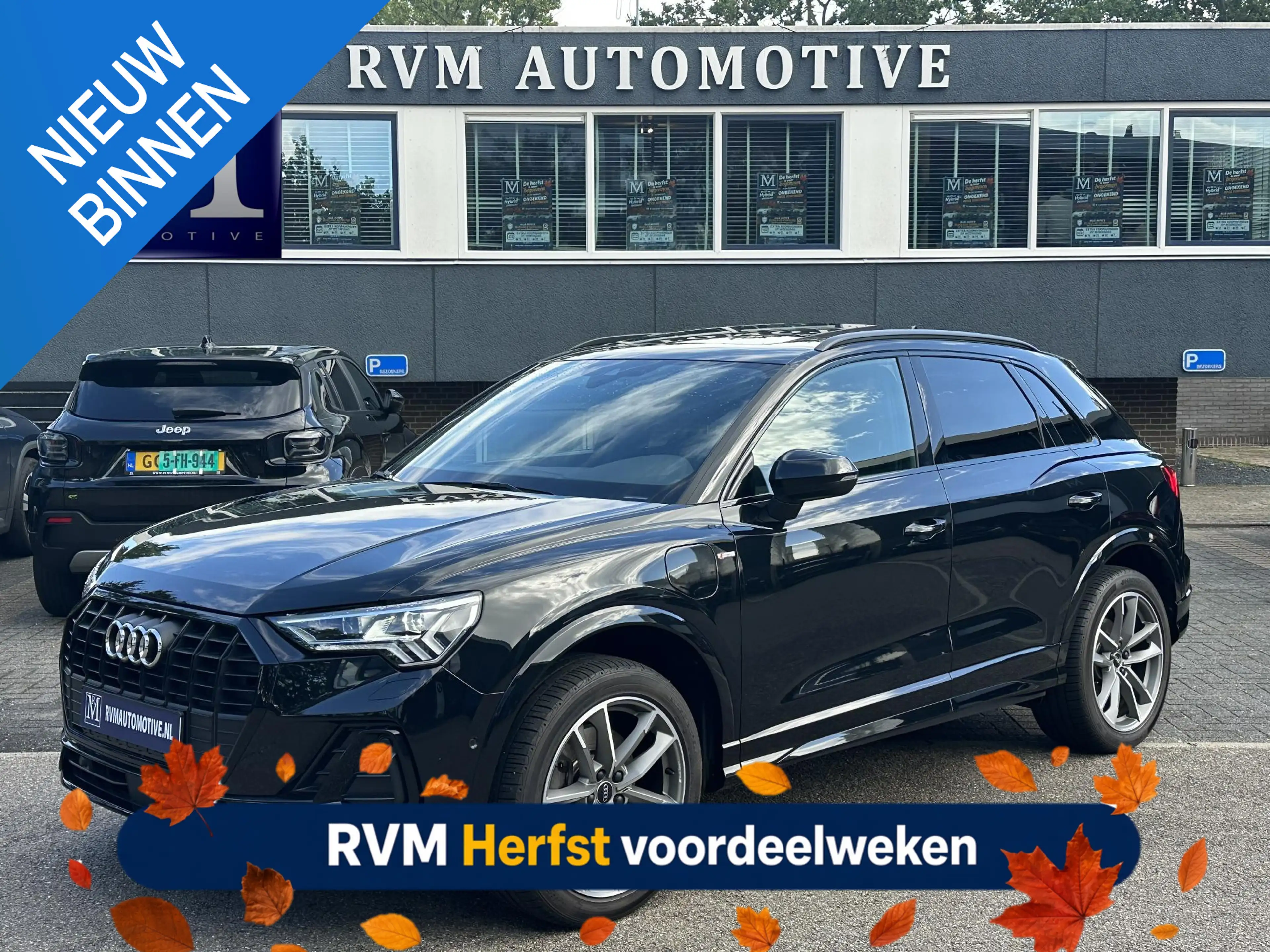 Audi Q3 45 TFSI e S edition 3X S LINE VAN: 39.900,- VOOR:
