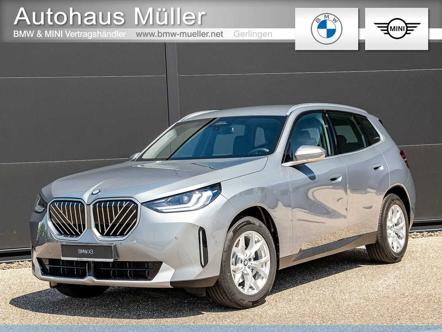 BMW X3 20 xDrive AHK Totwinkel SHZ 18" Komfort LED PDC Grijs - 1
