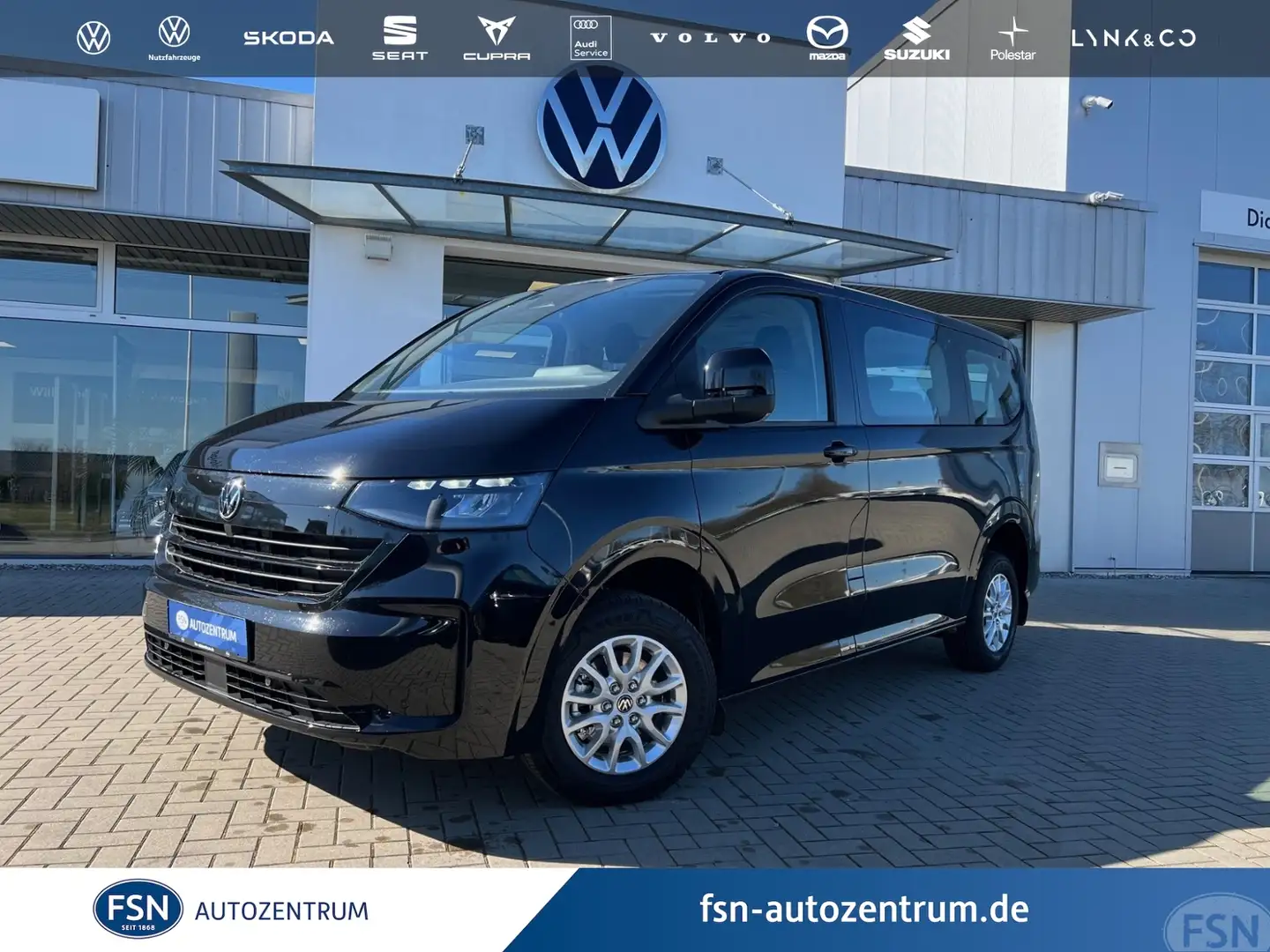 Volkswagen T7 Caravelle Life 2,0 l TDI AT*LED*NAV*AHK*RKamera Negru - 1