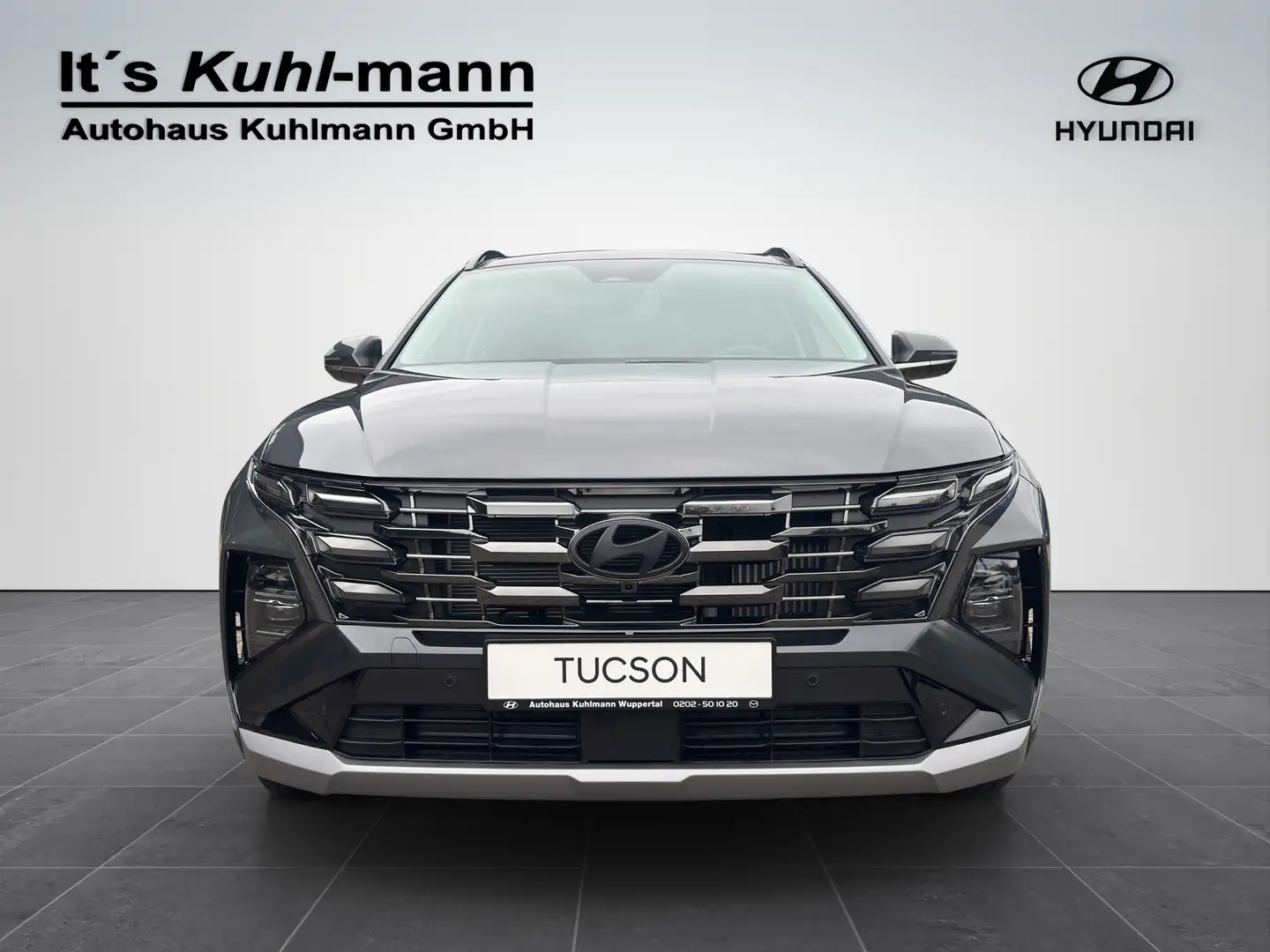 Hyundai TUCSON 1.6 T-GDi 7-DCT PRIME Assistenz-P. Panorama ECS Gris - 2