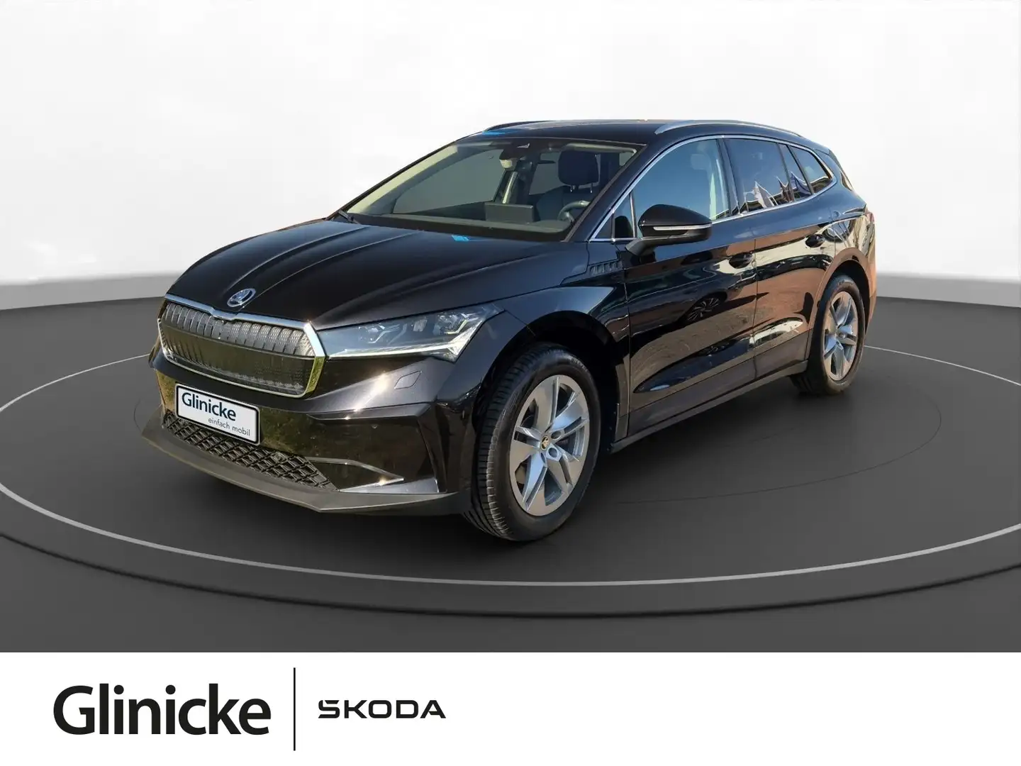 Skoda Enyaq 80 77kWh Navi Kamera PDC SiHz Schwarz - 1