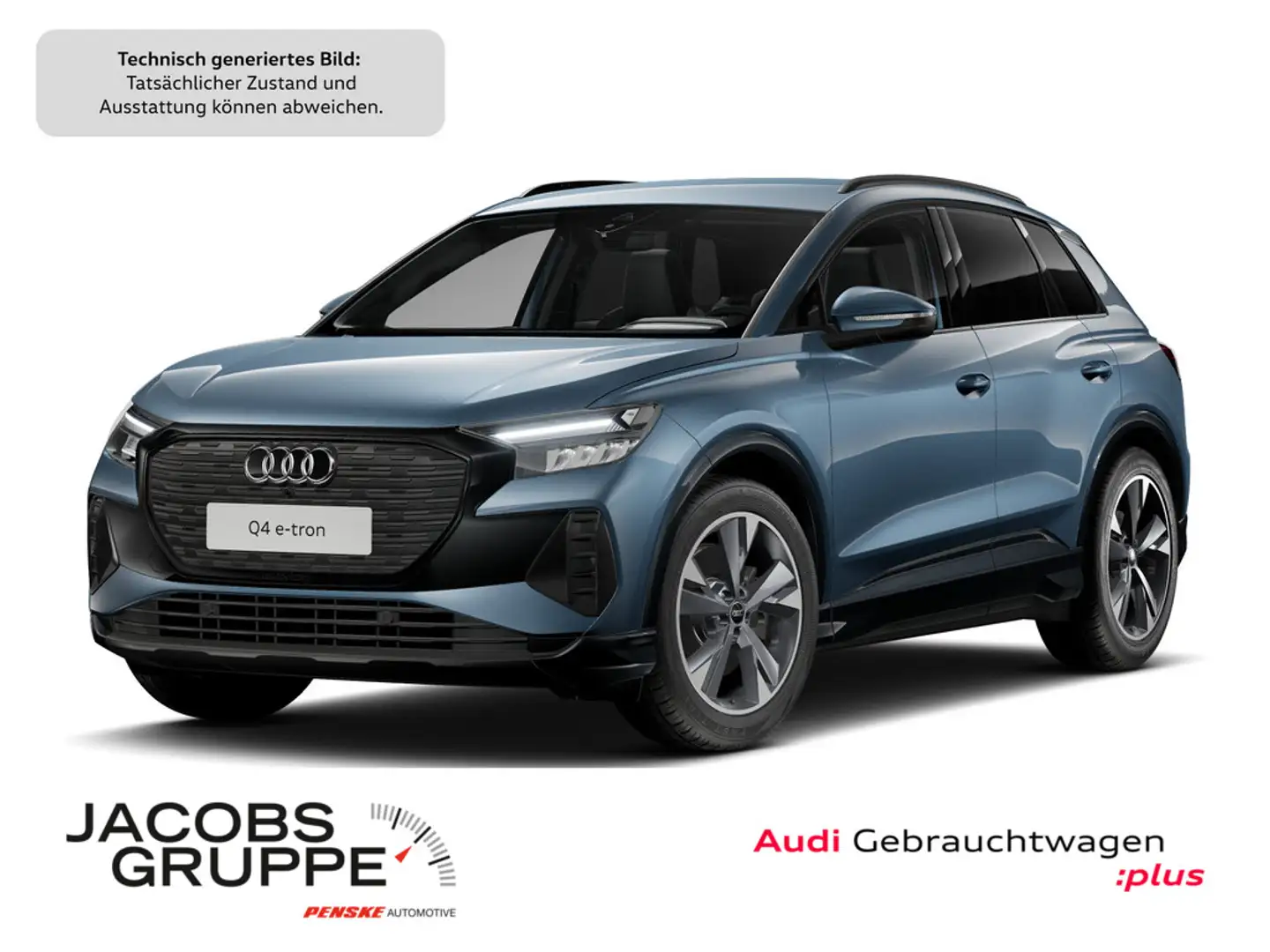 Audi Q4 e-tron 45 LED*R-Kamera*AHK * Blau - 1