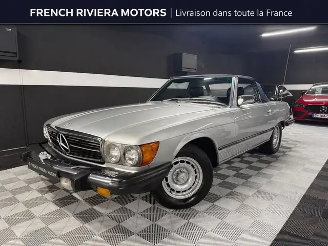 Mercedes-Benz SL 380 Classe - 380 - Cabriolet - Etat exceptionnel - 1983 - BVA - Cuir bleu