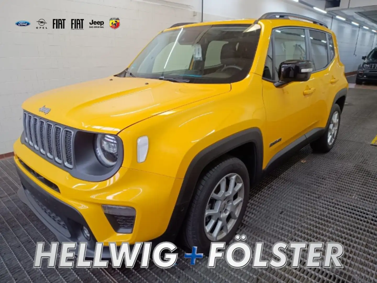 Jeep Renegade Longitude Mild-Hybrid AT Shz Navi Leder Gelb - 1