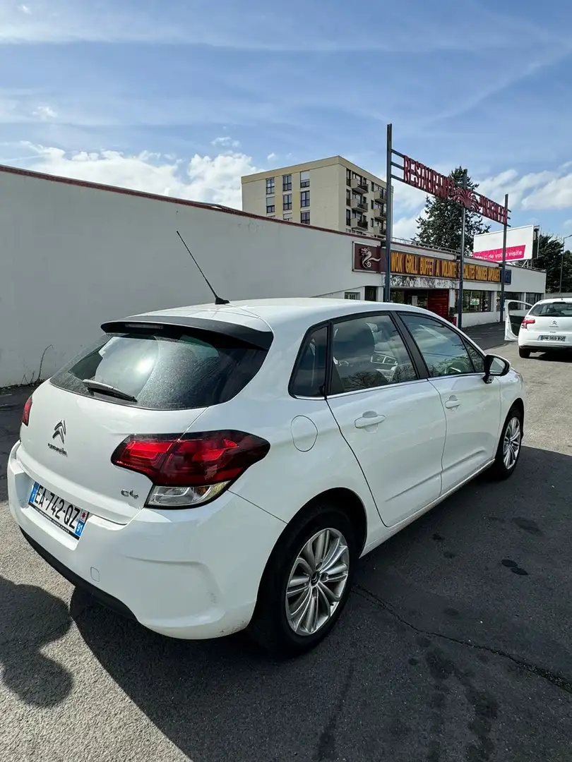 Citroen C4 PureTech 110 BVM FEEL Blanc - 2