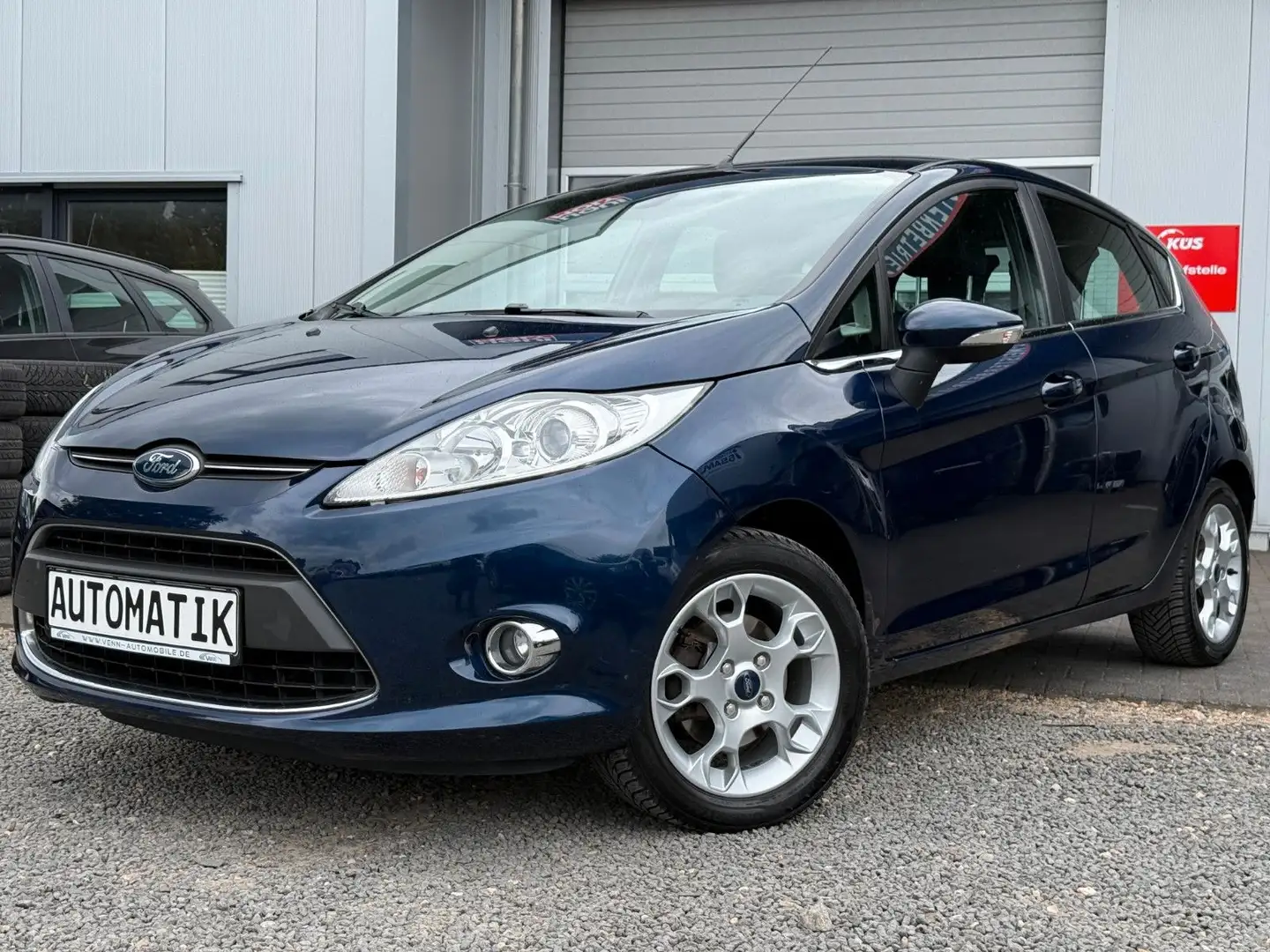 Ford Fiesta Titanium*FSH*Klima*Automatik*PDC H*USB Blau - 1