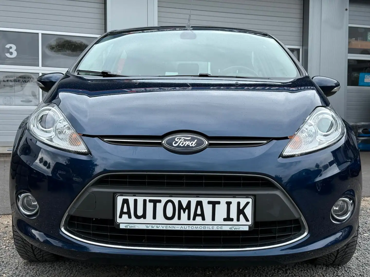 Ford Fiesta Titanium*FSH*Klima*Automatik*PDC H*USB Blau - 2