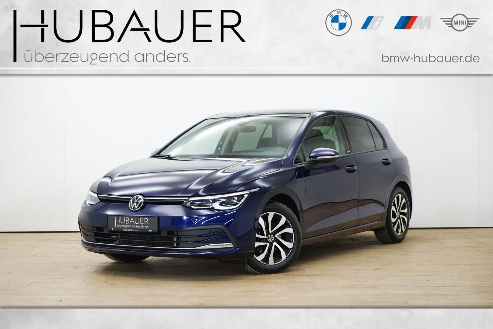 Volkswagen Golf 8 2.0 TDI [Active, Navi, AHK, RFK, Pano] Bleu - 1