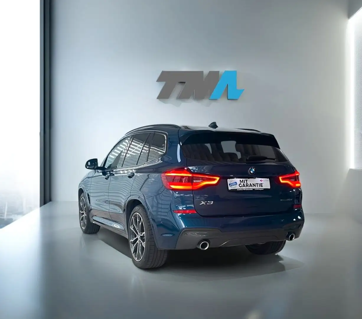 BMW X3 xD20d M Sport PANO 360°Kam HUD AHK Vollleder Bleu - 2