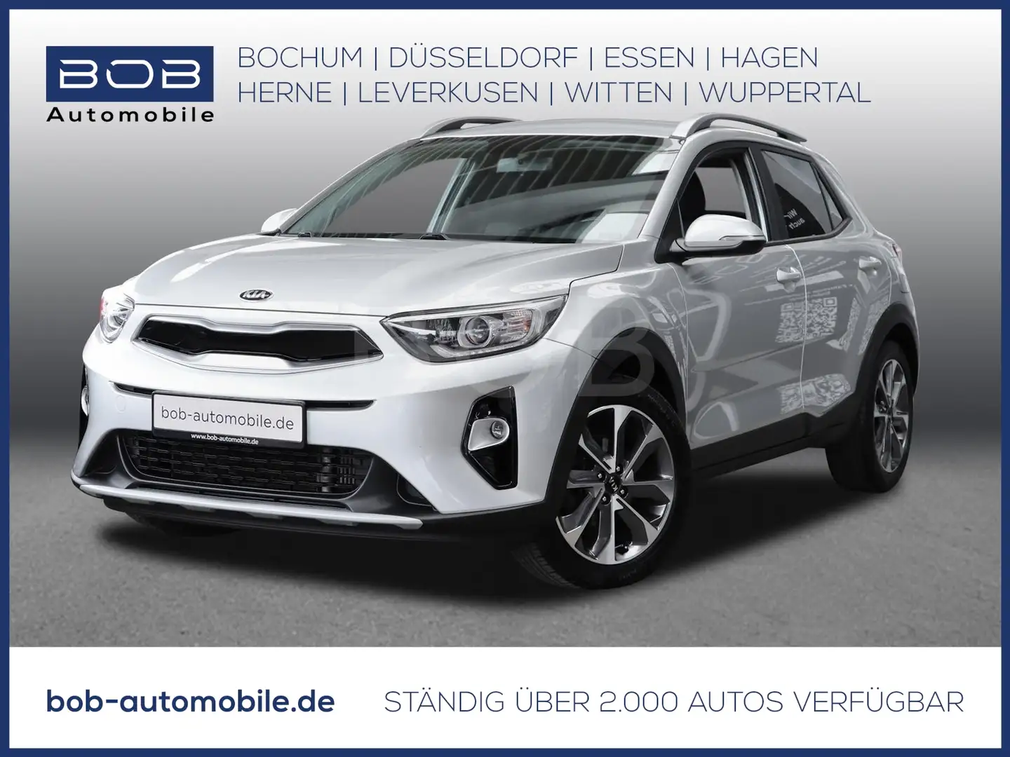 Kia Stonic 1.6 CRDI Vision NAVI SHZ LHZ KLIMA AHK Gris - 1