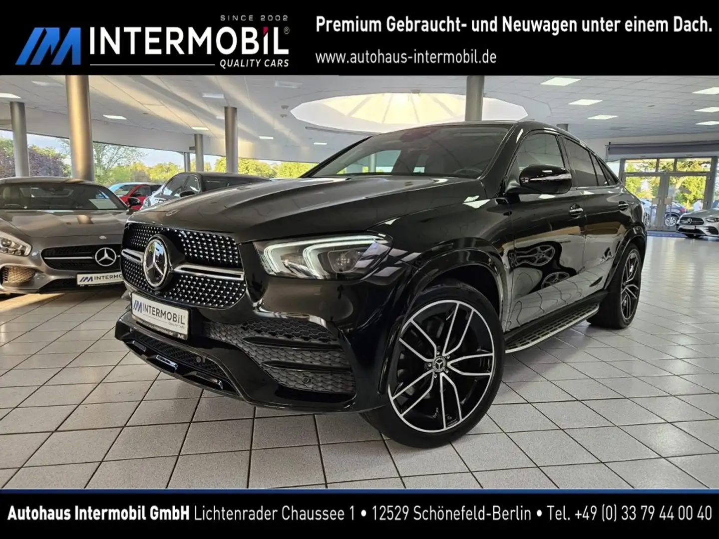 Mercedes-Benz GLE 350 d Coupe 4M AMG*Airmatic*Pano*DISTRO*360° Schwarz - 1