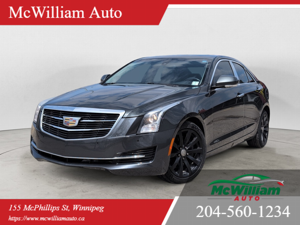 2017 Cadillac ATS 2.0L Luxury AWD | HTD STS & Wheel | Sun Roof | Bos