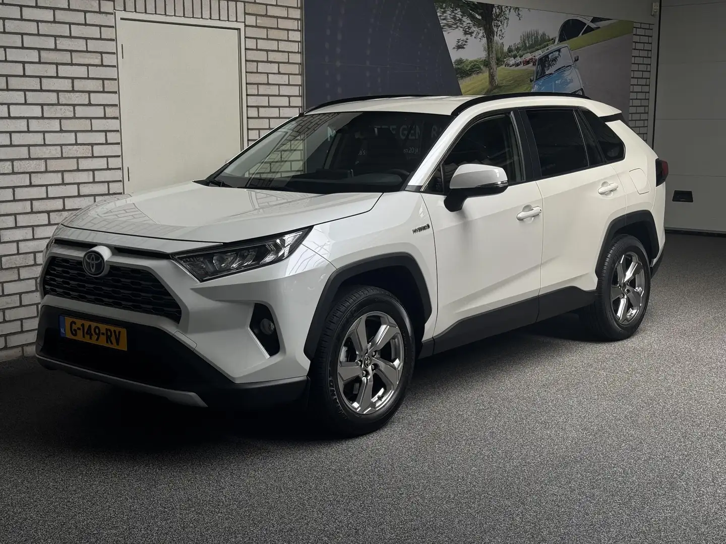 Toyota RAV 4 2.5 Hybrid Dynamic automaat Wit - 2