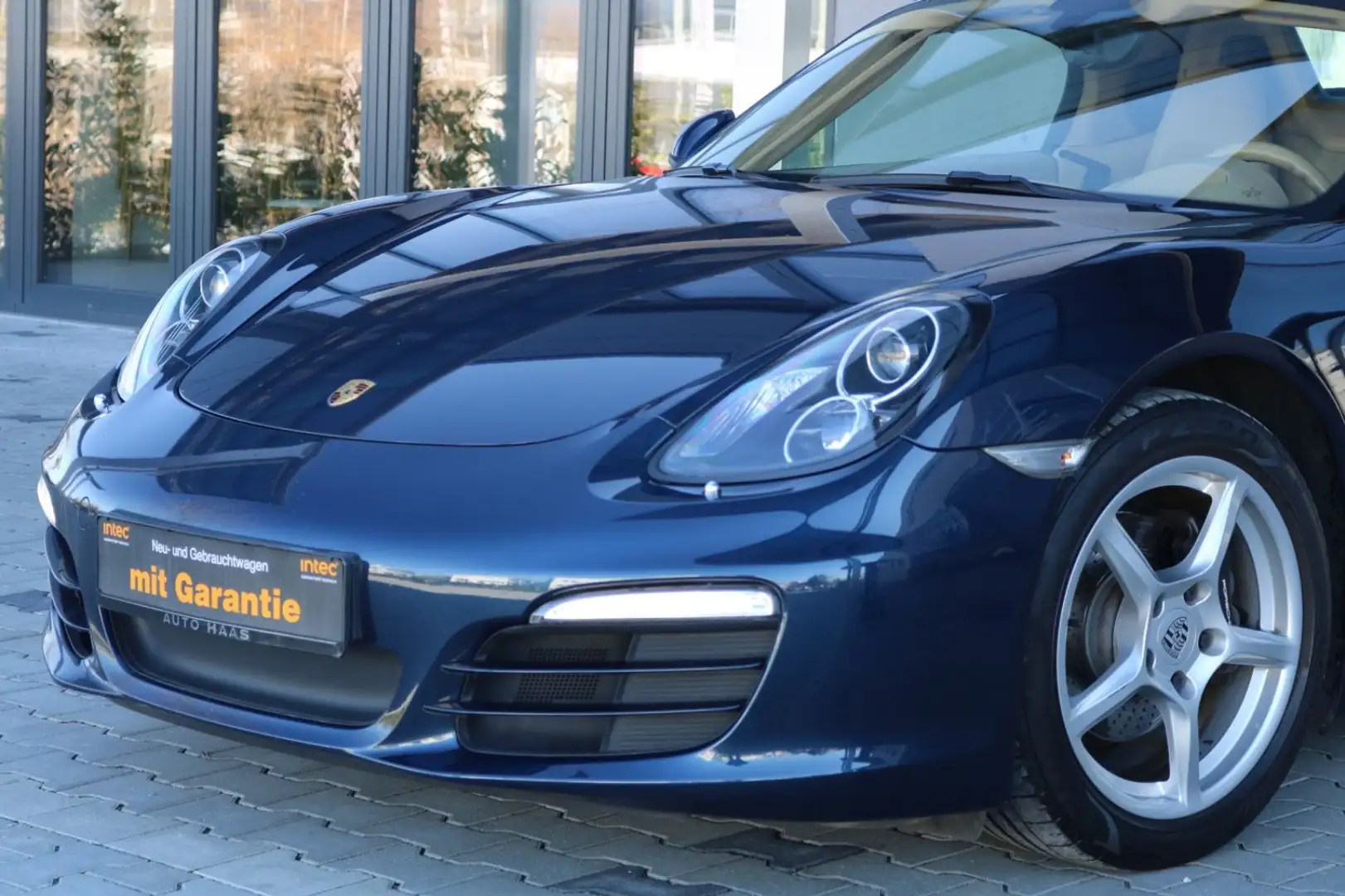 Porsche Boxster Basis Typ 981/LEDER/NAVI/PDC Blau - 2