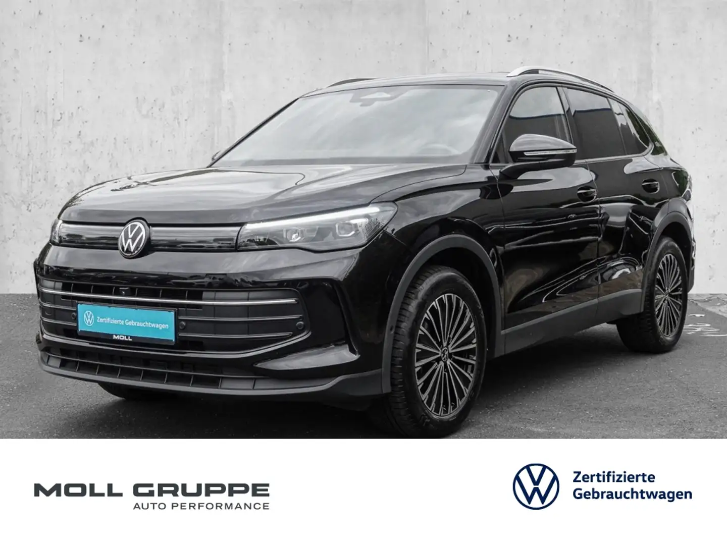 Volkswagen Tiguan 1.5 eTSI DSG Goal 360 ACC AUT EL.HECK FLA Schwarz - 1
