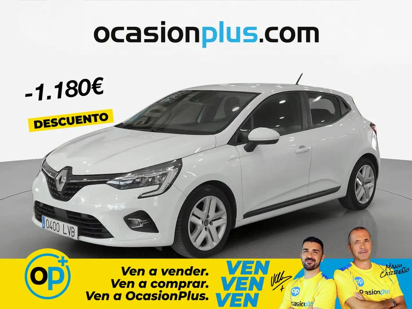 Renault Clio E-TECH Híbrido Intens 103kW Blanco - 1