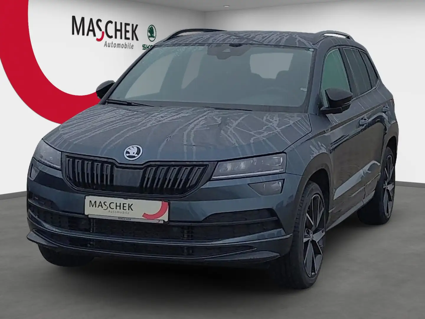 Skoda Karoq Sportline 2.0 TDI DSG 4x4 AHK ACC Amundsen AHK ACC Grau - 2