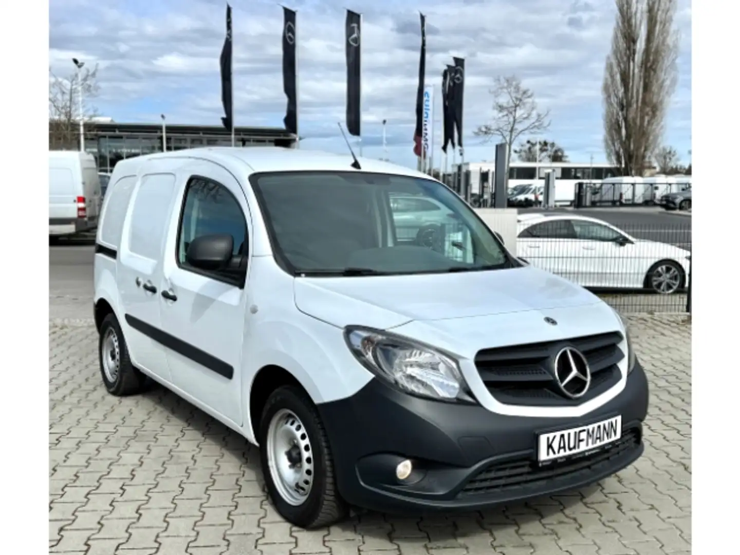 Mercedes-Benz Citan Kasten 108 CDI lang 1.Hand+Klima Beyaz - 1