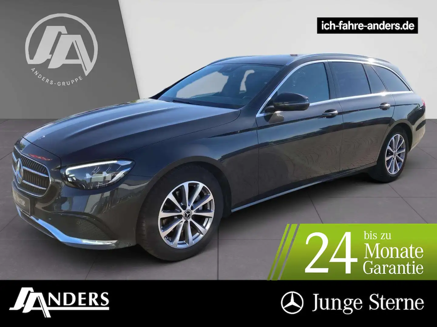Mercedes-Benz E 200 d T Avantgarde+MBUX+SHZ+LED+PDC+AHK+EASY-P Grigio - 1