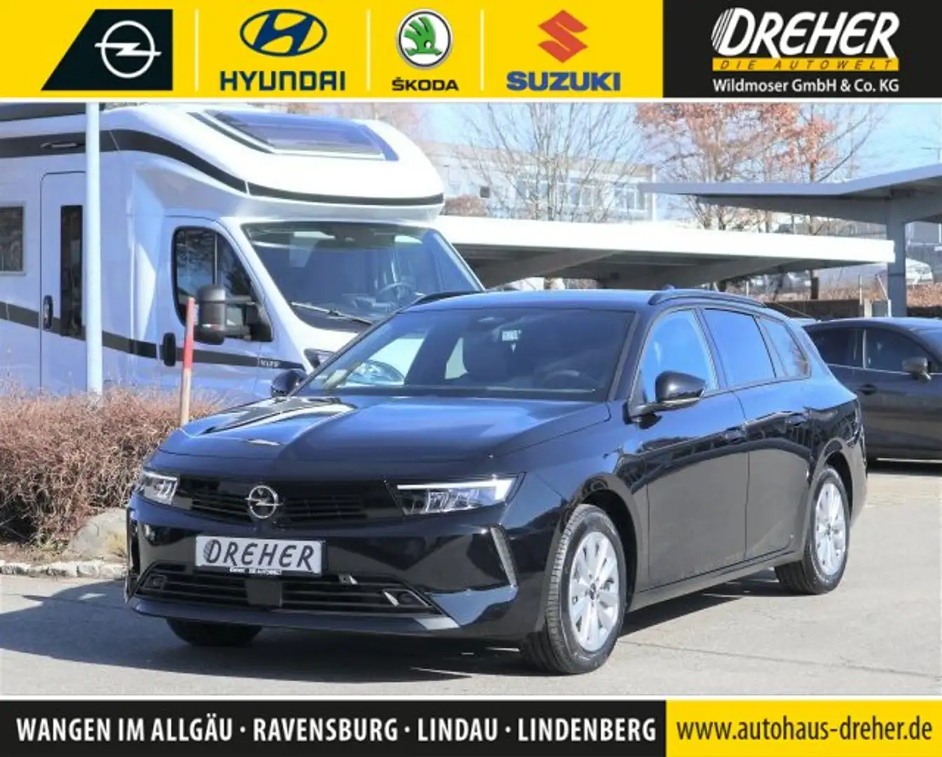 Opel Astra Astra Sports Tourer Edition Klima/Navi/EPH/LH/SH Schwarz - 1