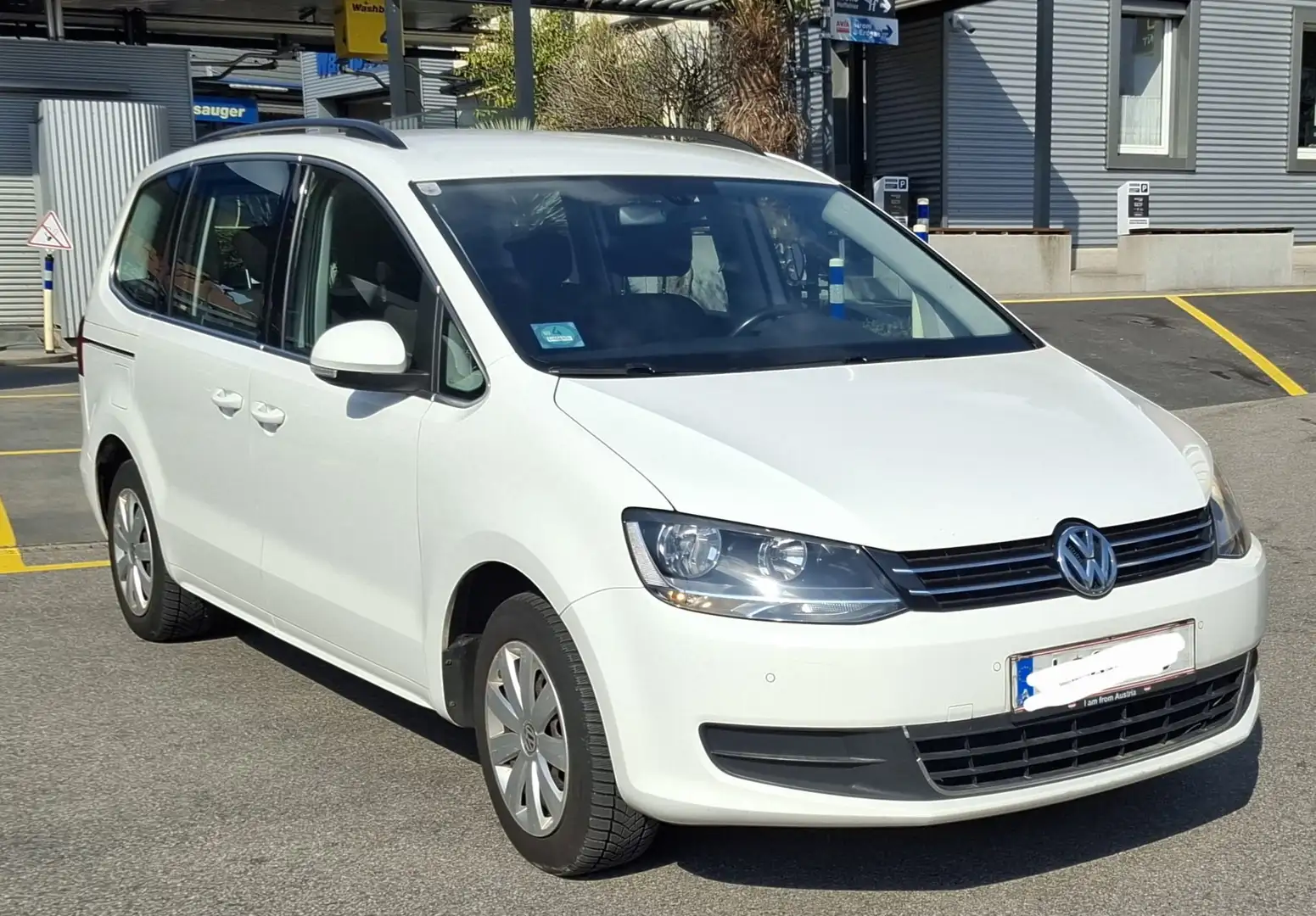 Volkswagen Sharan Sharan Comfortline BMT 2,0 TDI DPF DSG Comfortline Weiß - 1