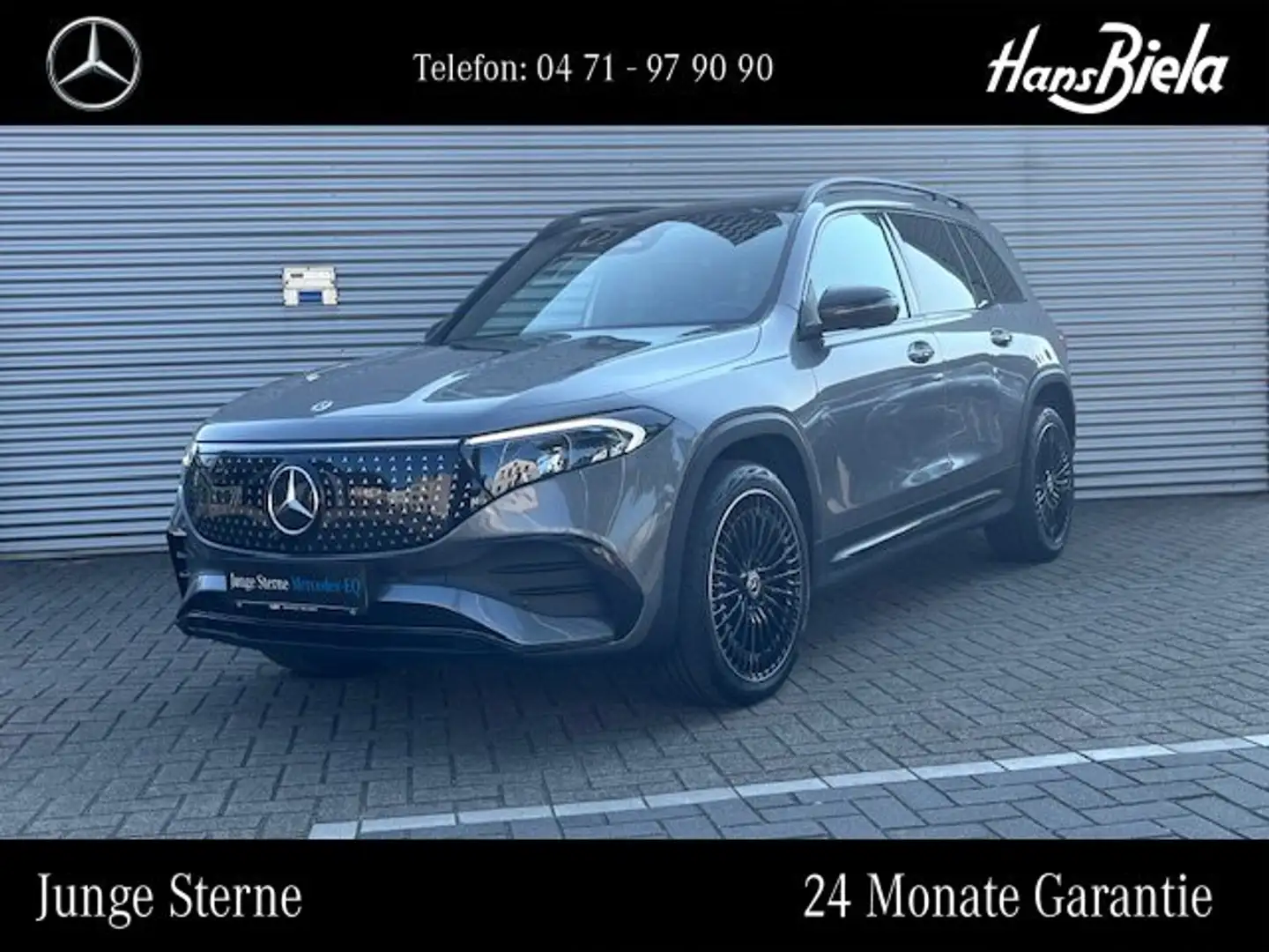 Mercedes-Benz EQB 300 EQB 300 4M AMGPrem/Night/20"/Pan/Bur/7Si/Dis/360 Grigio - 1
