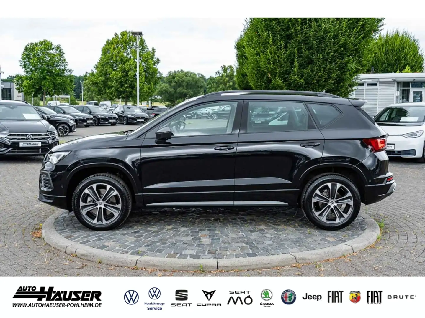 SEAT Ateca FR 2.0 TDI DSG EL. HECKKL. NAVI KAMERA PARK LED TE Schwarz - 2