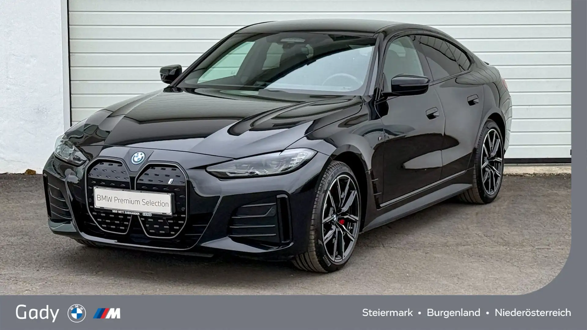 BMW i4 Gran Coupe eDrive40 M-Sportpaket Pro Schwarz - 1