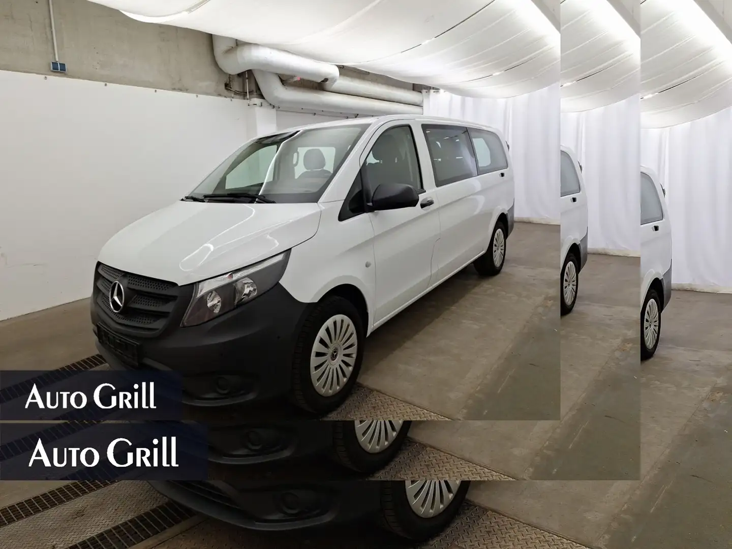 Mercedes-Benz Vito extralang +Cam.+Navi+AHKVorb+Totw+AUT+PTS+ Weiß - 1