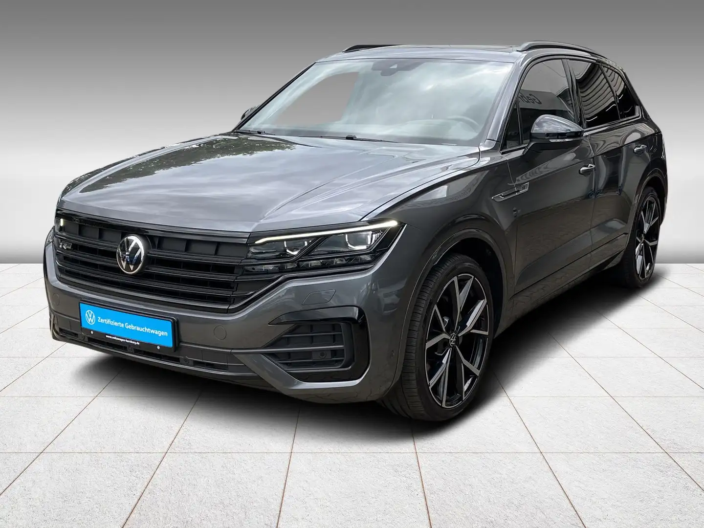 Volkswagen Touareg 3.0 V6 TDI R-Line 4M AHK/HUD/PANO/STANDH Gris - 2