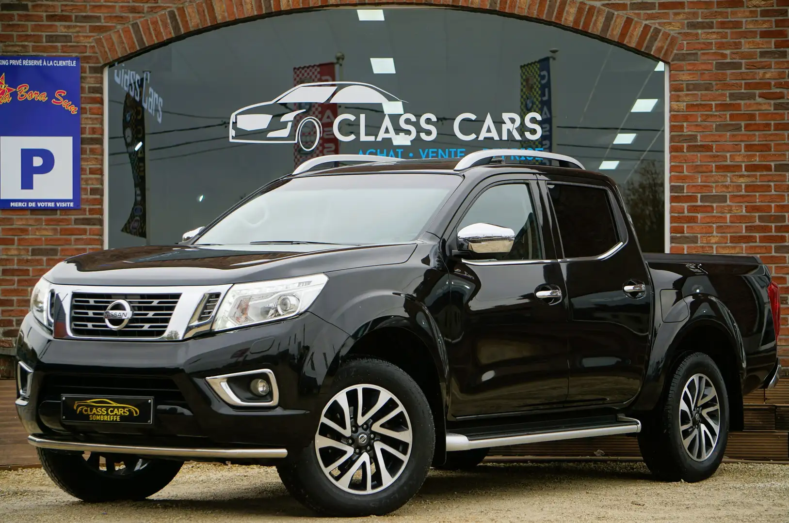Nissan Navara 2.3 dCi 4WD Tekna TVA-BTW XENON CAM360 TOIT OUV Noir - 1