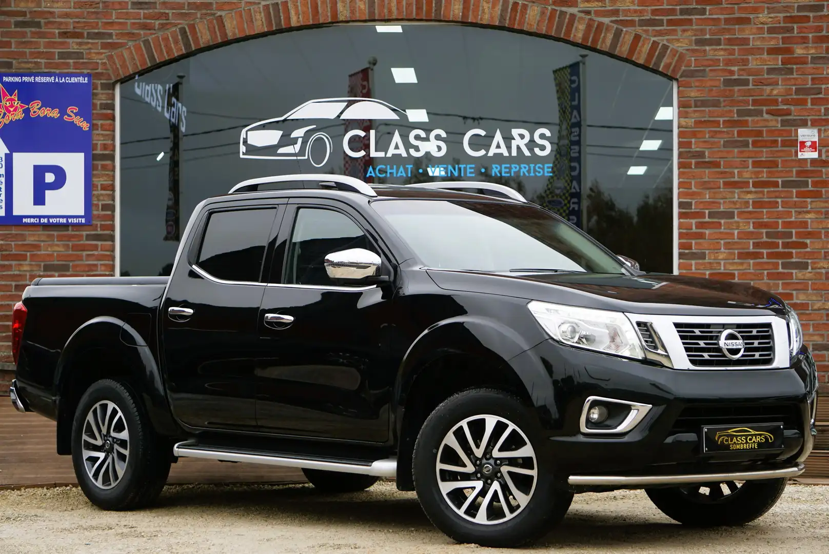 Nissan Navara 2.3 dCi 4WD Tekna TVA-BTW XENON CAM360 TOIT OUV Noir - 2