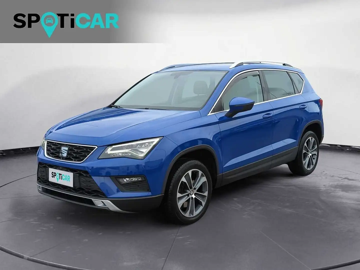 SEAT Ateca 1.6 TDI Ecomotive Advance Blauw - 1