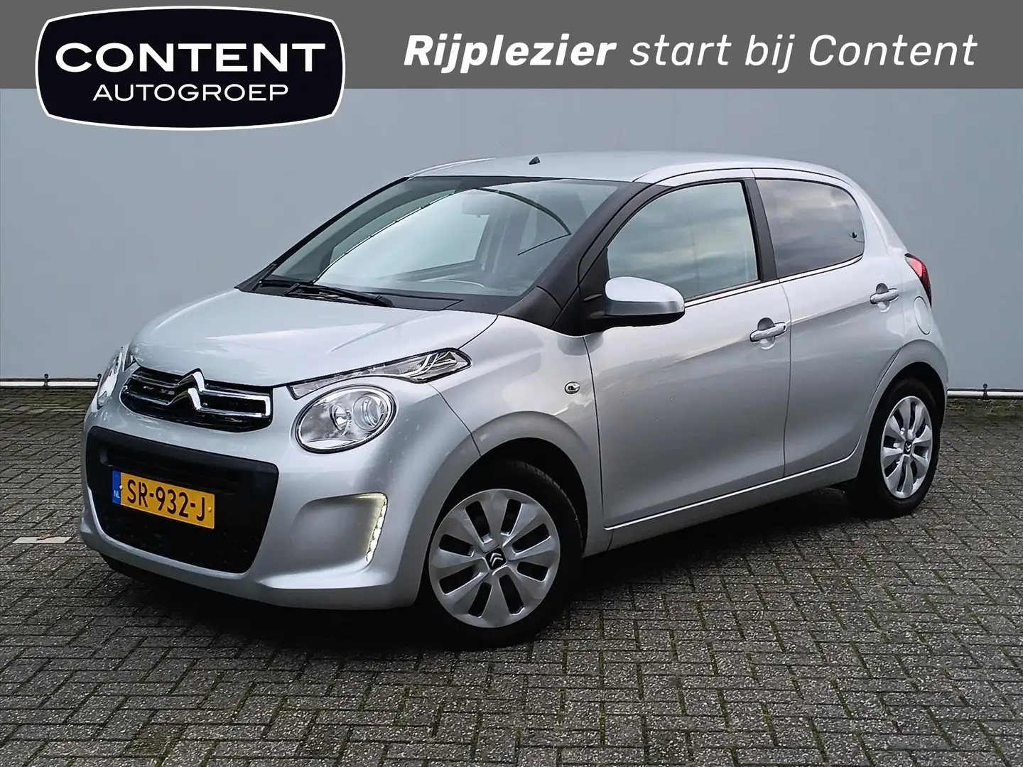 Citroen C1 1.0 VTi 68PK 5D Feel I Lage KM's Gris - 1