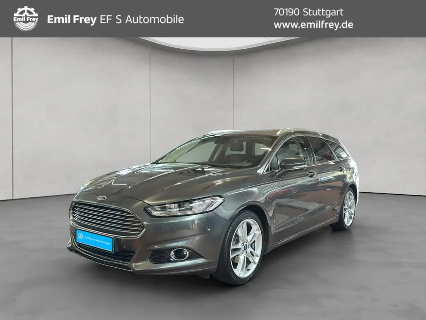 Ford Mondeo Turnier 2.0 EcoBoost AHK Gris - 1