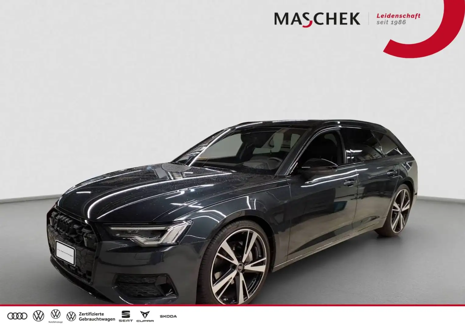 Audi A6 Avant 45 TDI 100NP* Pano Matrix B&O HUD AHK Grau - 1