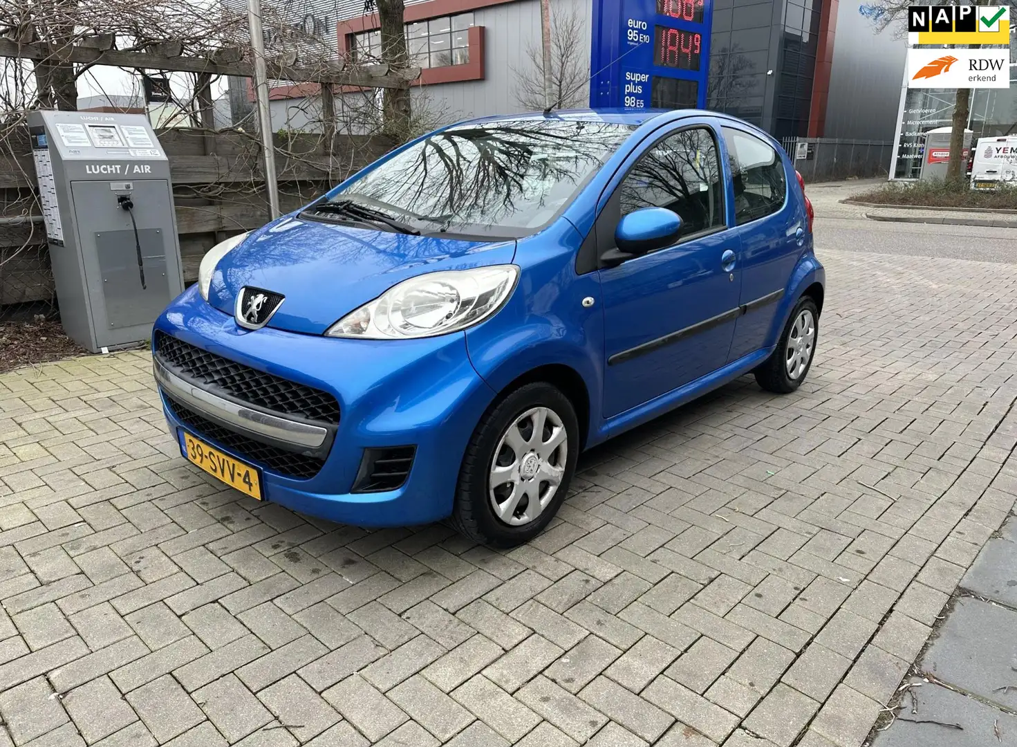 Peugeot 107 1.0-12V XS 5drs Airco Blau - 1