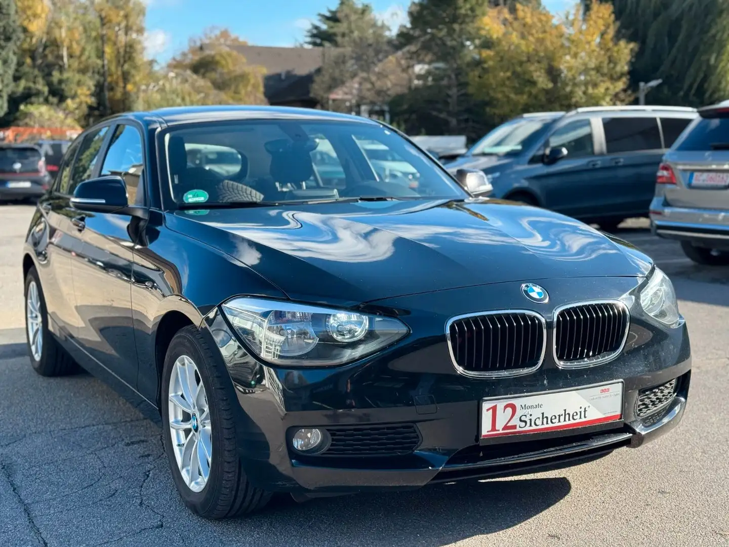 BMW 116 i *Garantie *Navi *Temp.*Kupplung Neu *Hu Noir - 1